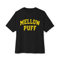 Yellow Mellow Puff Boxy Tee Black Edition