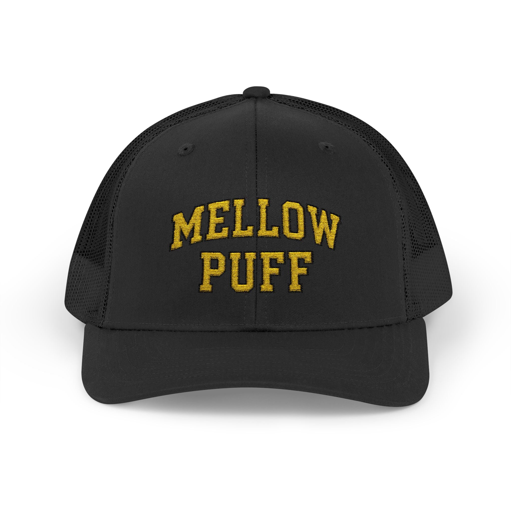 Snapback Trucker Cap Black Yellow