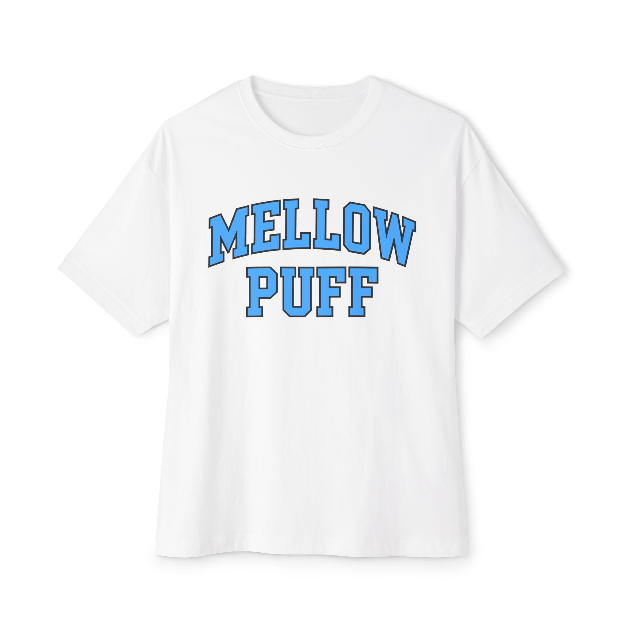 Blue Mellow Puff Boxy Tee